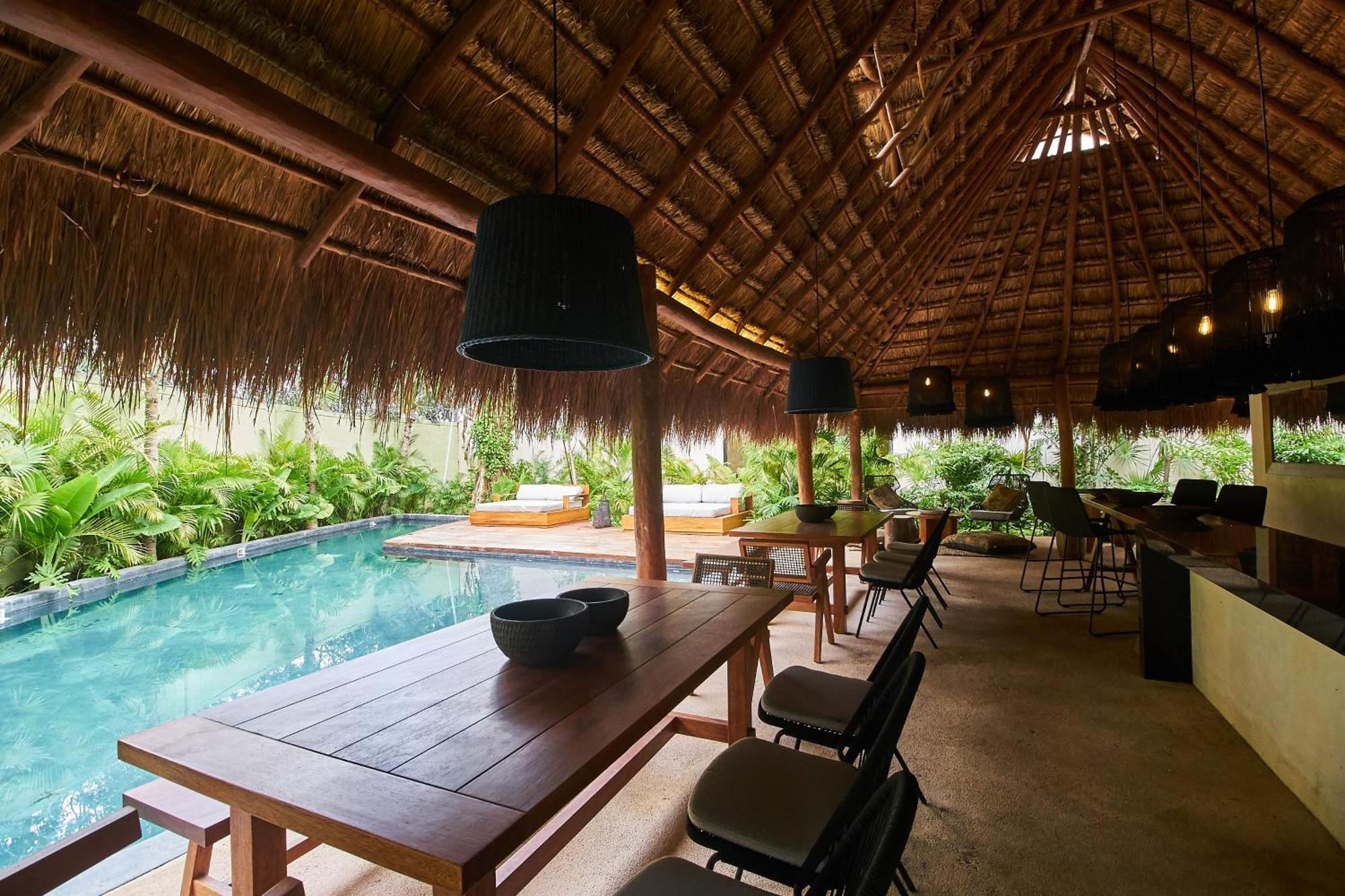 Dhalia - Private Roof With Pool & Beach Club Access Tulum Kültér fotó